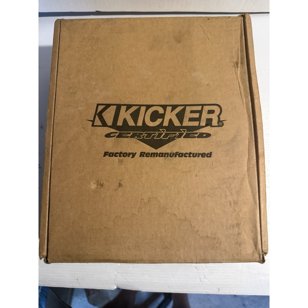 Kicker 43CXA6001 Car Audio Mono Amp CXA600.1 Class D Car Subwoofer Amplifier